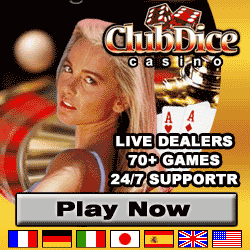 Play Now at Club Dice Casino!